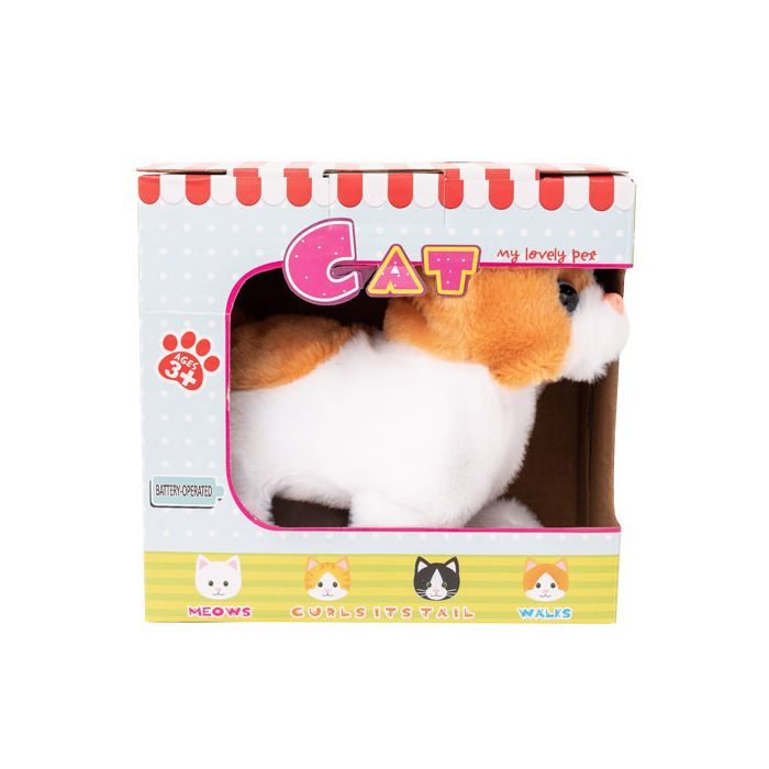 My Lovely Plush Walking Cat with Sound wholesale bulk
