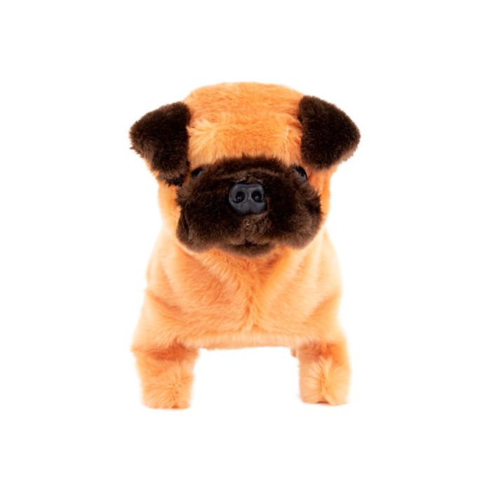 My Lovely Plush Walking Pug with Sound wholesale bulk