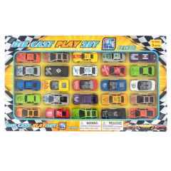 Racing Die-Cast Cars - 25 Piece Set 23-530