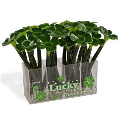 Lucky Clover Pens with Display (24 Pack) 28-281