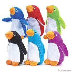 4.5" Mini Plush Penguins 35-308