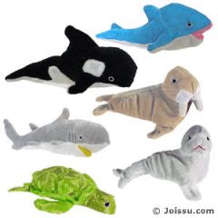 6 - 13" Plush Sea Life 35-714