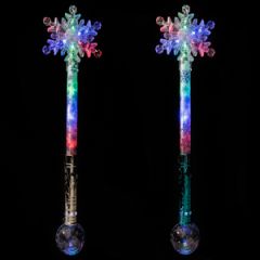 Light-up LED Snowflake Wand 38-217