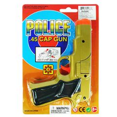 Police .45 Cap Guns - Gold 56-610