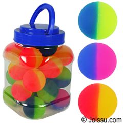 2" 2-Tone Icy High  Bounce Balls 56-708
