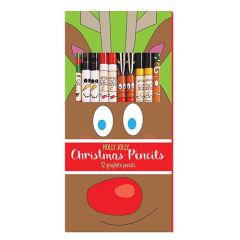 Holly Jolly Christmas Pencils - 12 Piece Set 96-300