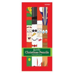 Jumbo Christmas Pencils - 8 Piece Set 96-316